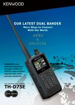 T.k Kenwood TH-D75E vhf uhf transceiver inruil mogelijk, Ophalen, Zo goed als nieuw, Zender en Ontvanger