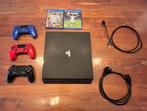 Ps4 pro 1tb + 3 werkend controllers, Spelcomputers en Games, Spelcomputers | Sony PlayStation 4, Met games, Ophalen of Verzenden