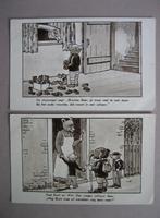 Oude ansichtkaart 2x Bruintje Beer Rupert Bear jaren '30, Ophalen of Verzenden