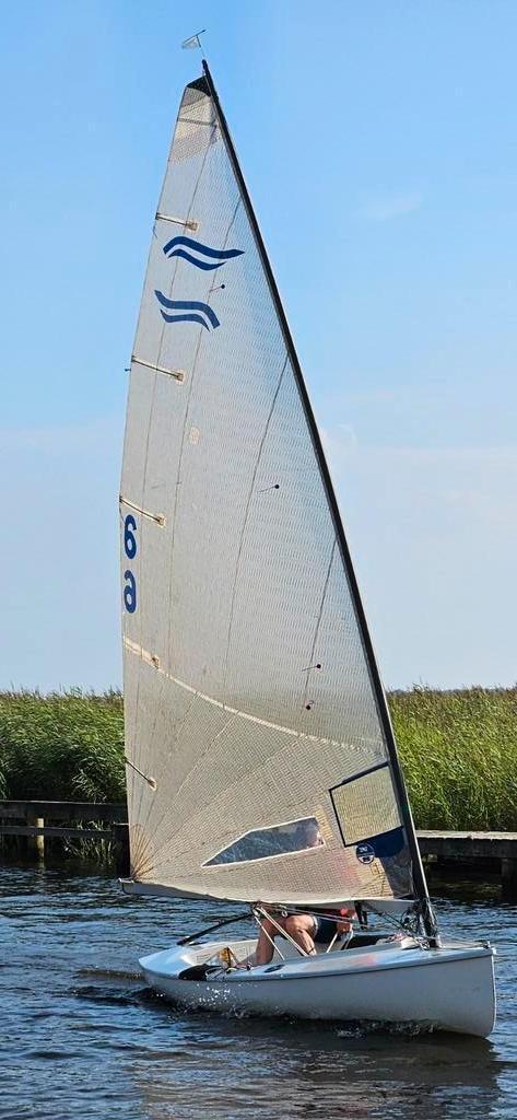 Finnjol 687 met ligplaats aan het zuidlaardermeer, Watersport en Boten, Open zeilboten, Zo goed als nieuw, Overige typen, 3 tot 6 meter