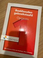 Boekhouden geboekstaafd - opgaven 13e druk, Ophalen of Verzenden, D.J.J. Heslinga; W.M.J. Schauten; W.J Broerse, Management, Zo goed als nieuw
