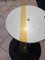 Massief antiek geel glas, Ophalen, Gebruikt