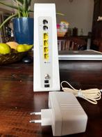Ziggo router modem inclusief kabel en voeding, Ophalen of Verzenden, Zo goed als nieuw, Router met modem, Ziggo