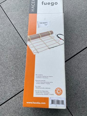Vloerverwarmingsmat 150W - 1m² beschikbaar voor biedingen