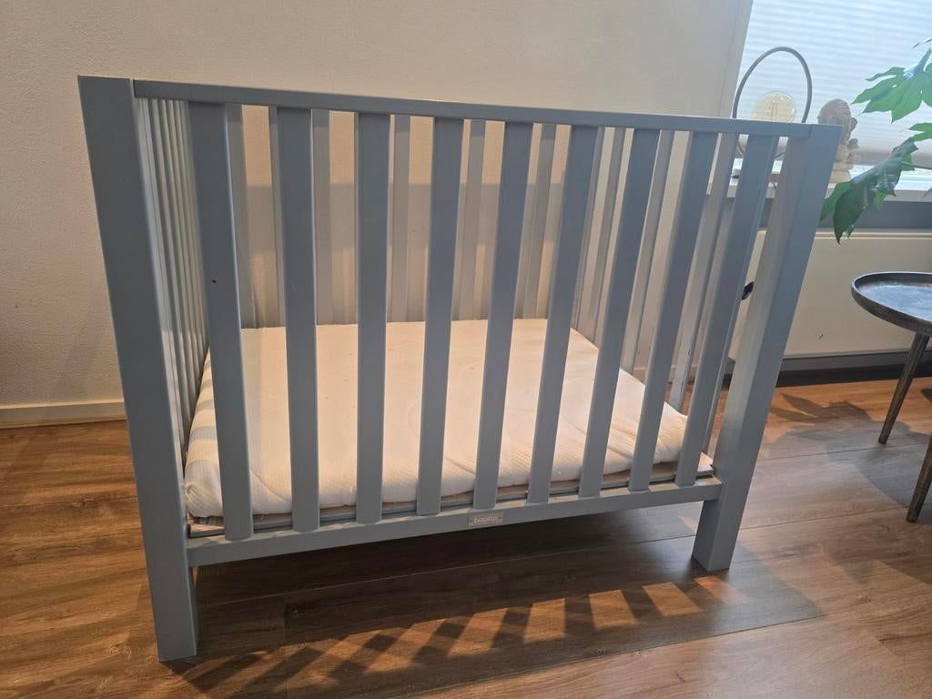 Bopita box + boxmatras, Kinderen en Baby's, Boxen, Ophalen, Gebruikt, In hoogte verstelbaar