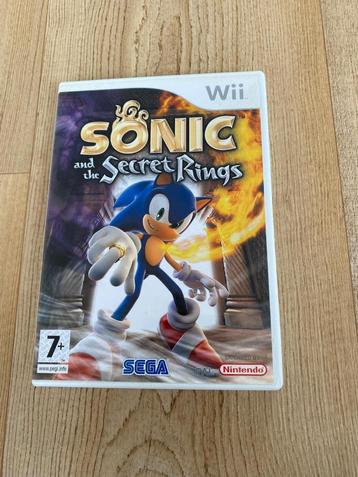 Nintendo WII sonic and the sonic and the secret rings beschikbaar voor biedingen