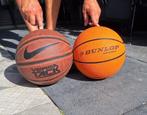 2 basketballen, Sport en Fitness, Basketbal, Ophalen of Verzenden, Zo goed als nieuw, Bal