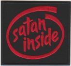 Satan Inside stoffen opstrijk patch embleem, Motoren, Accessoires | Stickers