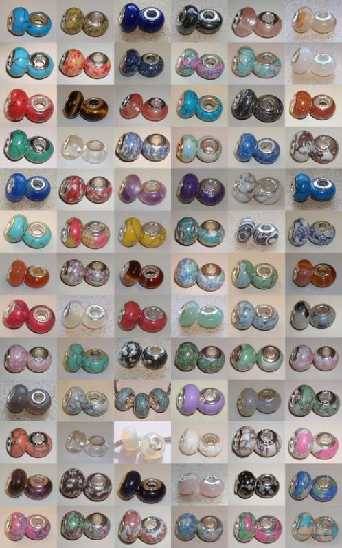 Vanaf €0,50: Bedels met halfedelsteen en natuursteen, Sieraden, Tassen en Uiterlijk, Bedels, Nieuw, Overige merken, Edelsteen