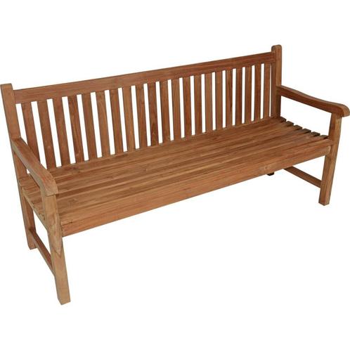 Teakhouten tuinbank 3 persoons 180 cm - teak bank, Tuin en Terras, Tuinbanken, Nieuw, Teakhout, Ophalen of Verzenden