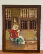 Borduurwerk, Geborduurd “schilderij” 68 x 45 cm (H x B), Ophalen of Verzenden