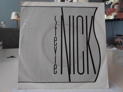 7" Single Stevie Nicks - Talk To Me / One More Big Time Rock, Cd's en Dvd's, Vinyl Singles, Gebruikt, Single, Pop, 7 inch, Ophalen of Verzenden