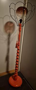 Vloerlamp knal oranje., Huis en Inrichting, Lampen | Vloerlampen, Ophalen, 150 tot 200 cm