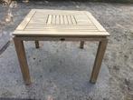 teakhout tuintafel 100cm x 100cm, Tuin en Terras, Tuintafels, Ophalen, Gebruikt, Rechthoekig, Teakhout