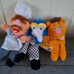 Muppets Handpoppen Set - Chef, Gonzo & Fozzie Beer, Ophalen of Verzenden, Zo goed als nieuw, Beer