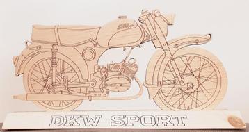 Thema silhouet DKW Violetta Sport brommer beschikbaar voor biedingen