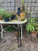 Ski set: Heren Carve ski's 177cm, stokken en schoenen maat 4, 160 tot 180 cm, Gebruikt, Carve, Skiën