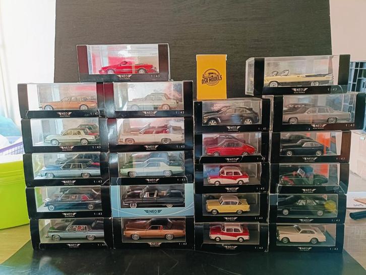 1:43 Neo scala modellen BMW Porsche Ford Rover €60 de rest, Hobby en Vrije tijd, Modelauto's | 1:43, Zo goed als nieuw, Auto, Overige merken
