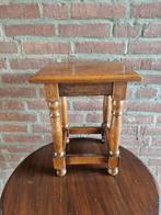 Vintage Plantentafeltje / Bijzettafeltje, Huis en Inrichting, Stoelen, Gebruikt, Bruin, Vintage, Ophalen of Verzenden