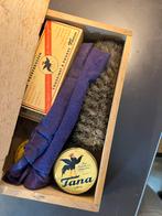 Poetsdoos incl. Borstel en Tana schoensmeer, Ophalen of Verzenden