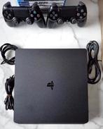PlayStation 4 Slim - 1TB - Met 2 Controllers! Met 2 games ., Met 2 controllers, Ophalen of Verzenden, Zo goed als nieuw, 1 TB