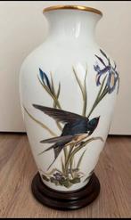 Franklin Mint vaas “The Meadow Birds”, Antiek en Kunst, Antiek | Vazen, Ophalen of Verzenden