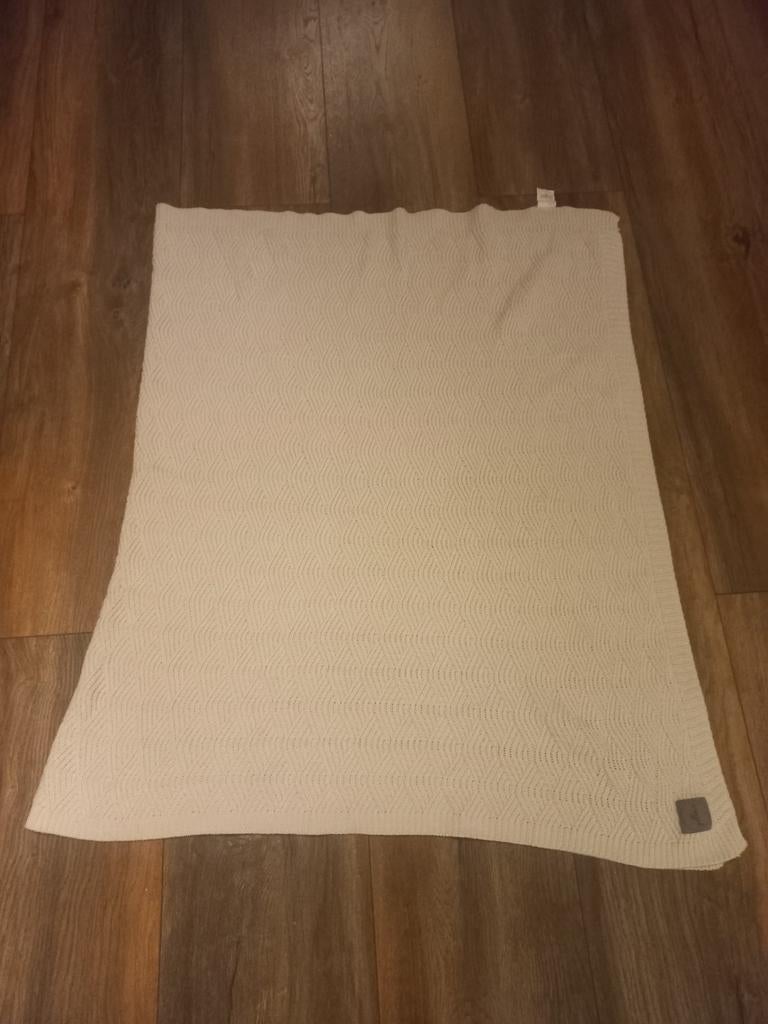 Jollein Gebreide Baby Deken 100 x 150 cm, Ophalen of Verzenden, Zo goed als nieuw, 100 cm of meer, Deken