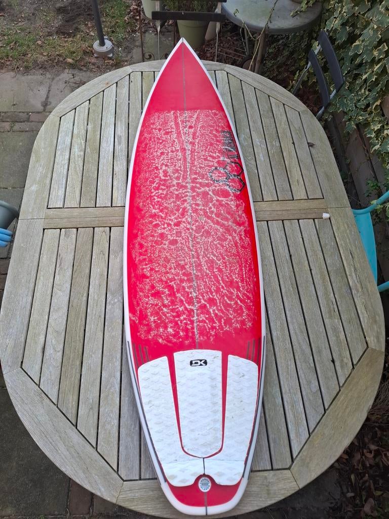 Surfboard Channel islands 5'8, Watersport en Boten, Golfsurfen, Ophalen, Gebruikt, Shortboard, Met vinnen