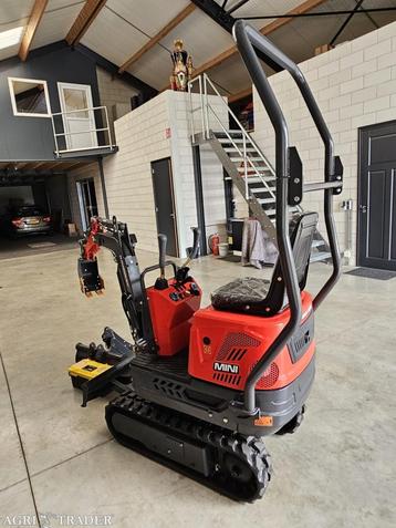Low budget Minigraver minigraafmachine Kingway 700 KG in NL beschikbaar voor biedingen