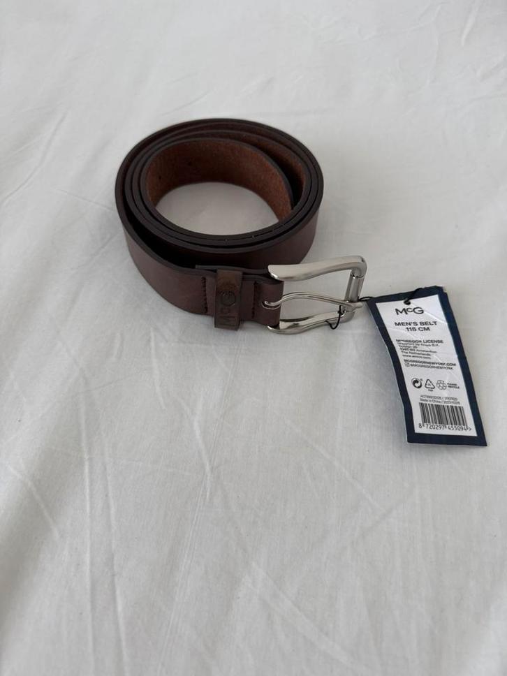 Nieuwe McGregor riem, Kleding | Heren, Riemen en Ceinturen, Nieuw, Riem of Ceintuur, 115 cm of meer, Bruin, Echt leder, Ophalen of Verzenden