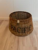 Riviera Maison rattan PACIFIC lampenkap, Huis en Inrichting, Lampen | Lampenkappen, Ophalen of Verzenden, Rond