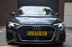 Audi A3 Limousine 30 TFSI S Line Edition Automaat/Navi/Pdc/E, Stof, Gebruikt, Origineel Nederlands, Bedrijf
