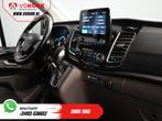 Ford Transit Custom 2.0 TDCI 130 pk Aut. L2 Bi-Xenon/ Stoelv, Stof, Euro 6, 4 cilinders, Zwart