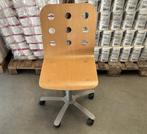 Houten Ikea bureaustoel, Huis en Inrichting, Bureaustoelen, Ophalen, Gebruikt, Bruin, Bureaustoel