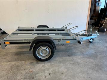 Motortrailer voor 3 Motoren van Martz als nieuw (2021 beschikbaar voor biedingen