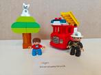 Duplo Brandweertruck 10901, Kinderen en Baby's, Speelgoed | Duplo en Lego, Ophalen of Verzenden, Zo goed als nieuw, Complete set