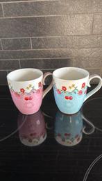 2 x pip studio floral mokken groot, Huis en Inrichting, Keuken | Servies, Ophalen, Gebruikt, Overige stijlen, Kop(pen) en/of Schotel(s)