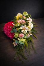 Grafstuk/ rouwstuk/ uitvaart/ zijden bloemen, Huis en Inrichting, Woonaccessoires | Kunstplanten en Kunstbloemen, Ophalen of Verzenden