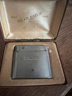 Oude zilveren aansteker, Verzamelen, Rookartikelen, Aanstekers en Luciferdoosjes, Ophalen, Gebruikt, Aansteker