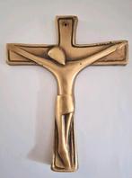 Wandkruis Fragemetal Belgium, brons, Ophalen of Verzenden