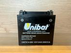 Motor accu Battery Unibat Cbtx14-bs 12AH 12v, Motoren, Zo goed als nieuw