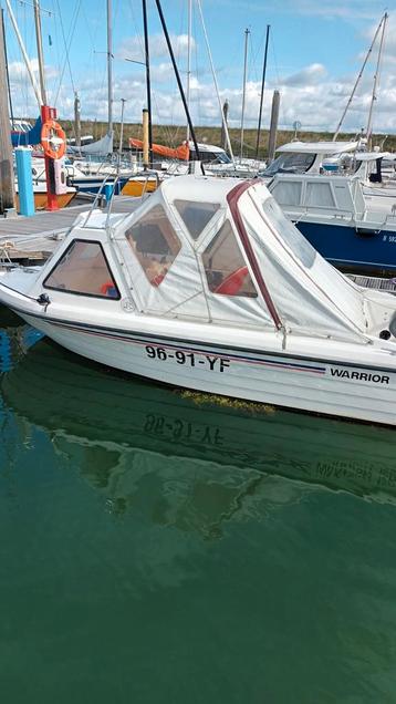 Warrior 150 zeevisboot, Yamaha F50 € 4.950,- beschikbaar voor biedingen