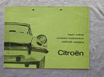 Brochure ID 19, IDeal 19 en DS 19 - NL., Ophalen of Verzenden, Gelezen, Citroën