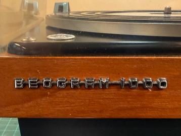 Beogram 1000 Platenspeler - Vintage Klassieker beschikbaar voor biedingen