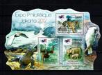 c.afrika pf blok wildlife zoogdieren hagedissen vogels 1, Ophalen of Verzenden, Postfris, Dier of Natuur