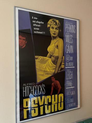 Ingelijste filmposter | Hitchcock | Psycho beschikbaar voor biedingen
