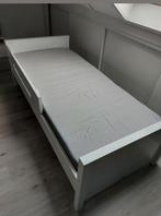 Bopita eenpersoonsbed, 90x200, wit met matras, Ophalen, Gebruikt, 90 cm, Eenpersoons