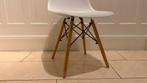 6 Design Stoelen - Wit - Setprijs!, Huis en Inrichting, Stoelen, Ophalen, Hout, Wit, Zo goed als nieuw