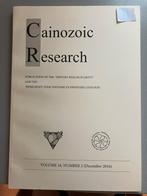 Geologie boeken Cainozoic Research, Boeken, Ophalen, Zo goed als nieuw, Natuurwetenschap