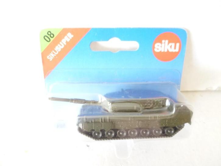 Siku 08 Leopard Tank in blister militair modelauto, Hobby en Vrije tijd, Modelauto's | Overige schalen, Nieuw, Overige typen, Ophalen of Verzenden